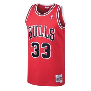 Chicago Bulls Scottie Pippen 1997 Hardwood Classics Raod Swingman Jersey -
